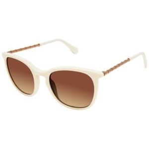 Balmain BL2084B 51mm sunglasses in white/cream